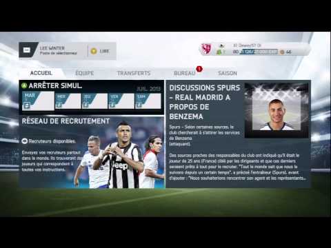 comment augmenter joueur fut