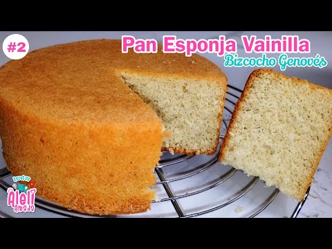 Vanilla sponge cake | sponge cake | Genoise sponge