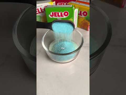 mixing every jell-o flavor