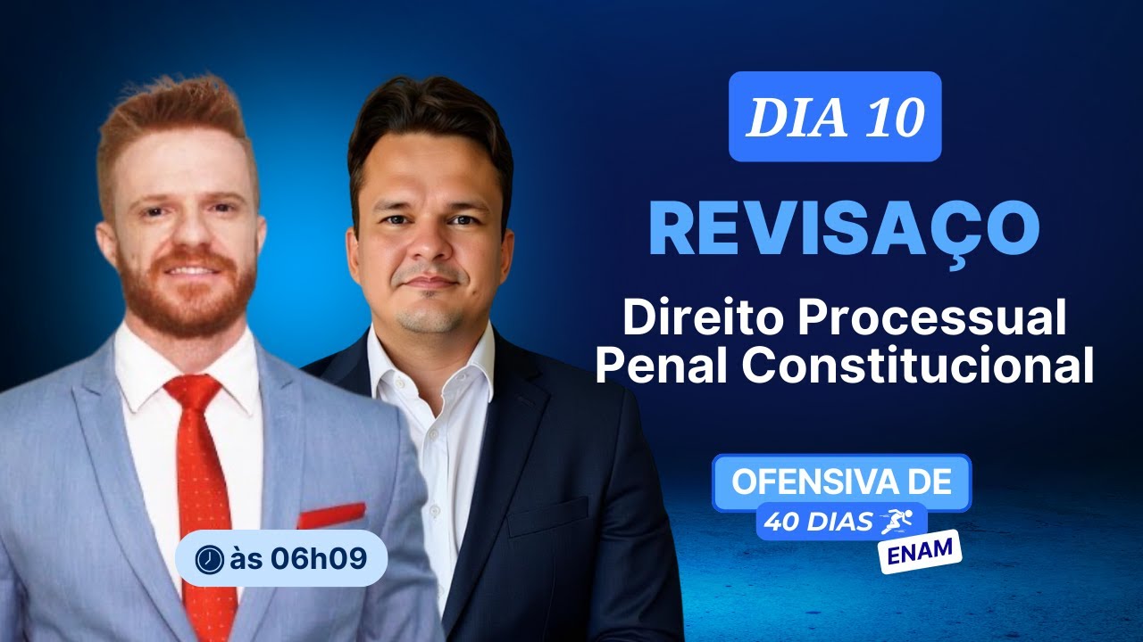 ENAM: Ofensiva de 40 dias (Dia 10)