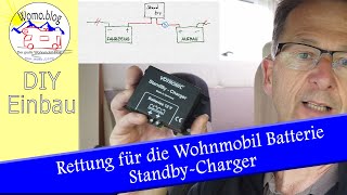 Rettung für die Batterie: Standby-Charger DIY Einbau