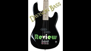 Video thumbnail for A look at the Davison Bass Guitar by JandW Music