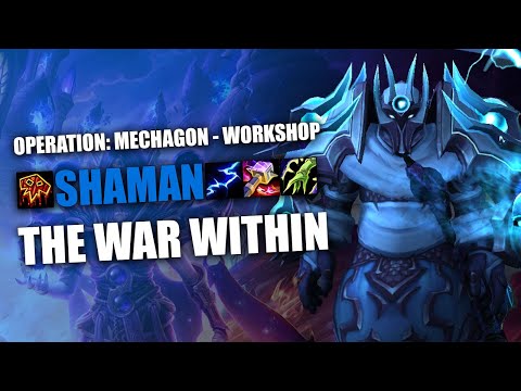 +14 Operation: Mechagon - Workshop | Resto Shaman | The War Within M+