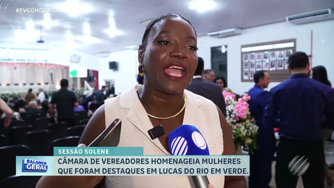 Sessão Solene homenageia mulheres destaque em Lucas do Rio Verde
