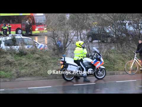 12-12-15 Aanhouding na vechtpartij voetbalwedstrijd Katwijk