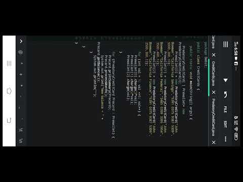 Activity 4.1 Credit Card