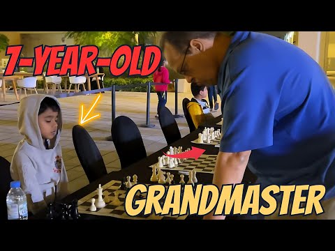 7-year-old Shayan Noushad beats 2396-rated GM Efstratios Grivas | Alef Chess Olympiad 2023