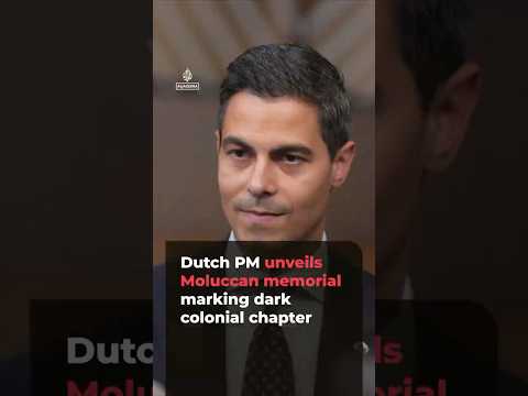 Dutch PM unveils Moluccan monument marking dark colonial chapter