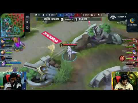 Psg.RRQ vs Star8 match 2 mpl season 3