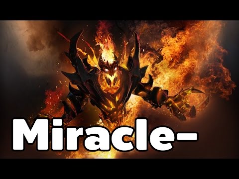 Miracle- Play Shadow Fiend Mid Rank MMR Game