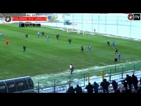 Polonia Warszawa - Ursus Warszawa 2:1 - cały mecz
