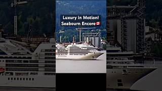 Height of luxury! Seabourn Encore Vancouver port in Alaska Cruise! Making moves