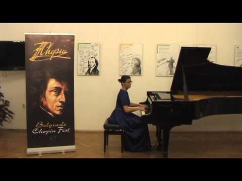 BELGRADE CHOPIN FEST 2013 - ECHOES, Marija Timotijević