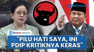 Puji PDIP yang Tetap Jadi Oposisi Pemerintahan, Prabowo Curhat: Pilu Hati Saya Kritiknya Keras