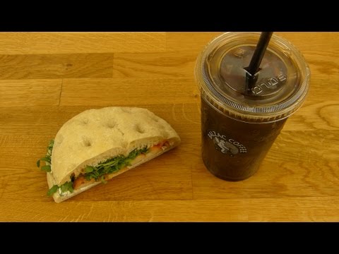 Balzac - Cajun Chicken Panini & Cold Brew