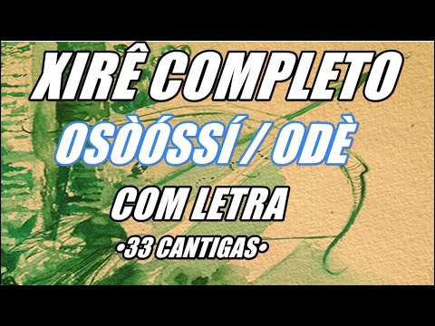 RUM/XIRÊ COMPLETO DE OXÓSSI/ODÉ - KETU