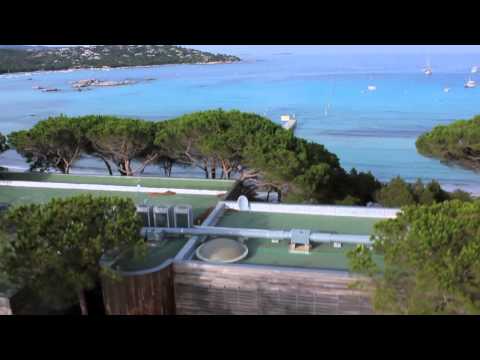 Hôtel Moby Dick - Santa Giulia vue du ciel - Corse du sud