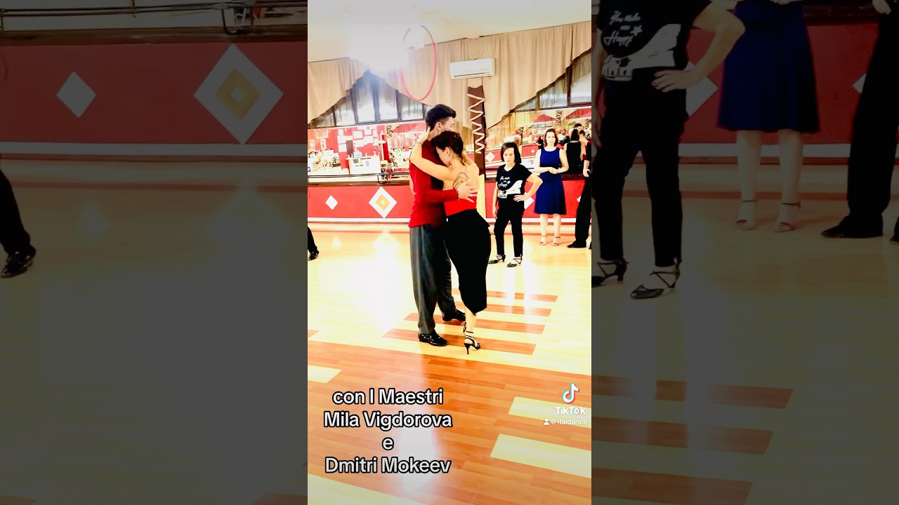 #tango #italdance #masterclass Mila Vigdorova & Dmitri Mokeev
