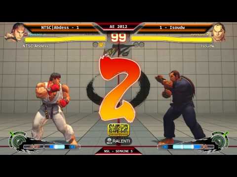 Isoudw x NTSC|Abdess - NSL R05 - SSF4 AE 2012