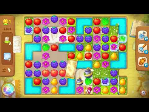 Gardenscapes Level 2201 With No Boosters - Paris Tales: Street Fountains