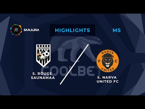 Rõuge Saunamaa - Narva United FC. Coolbet Saaliliiga. MD 5. Highlights
