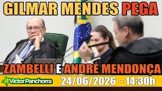 MINISTRO DO STF GILMAR MENDES VAI PRA CIMA E PEGA ZAMBELLI E ANDRÉ MENDONÇA !!!