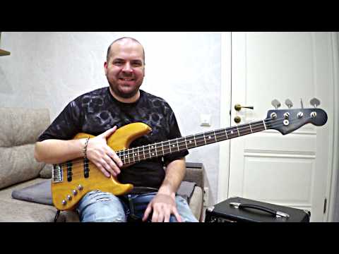 Anton Davidyants - Fender JBR-1000 Jazz Bass 1988 Japan