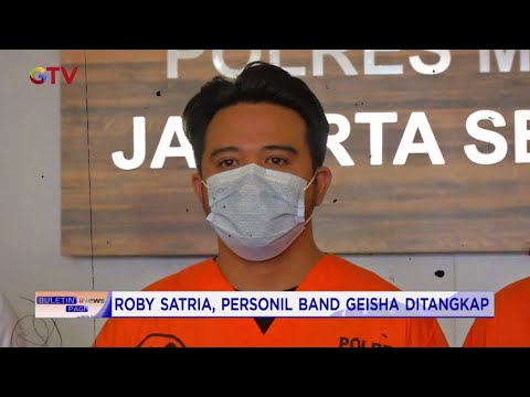 Roby Satria Gitaris Geisha Ditangkap Polisi Akibat Salahgunakan Narkoba #BuletiniNewsPagi 22/03