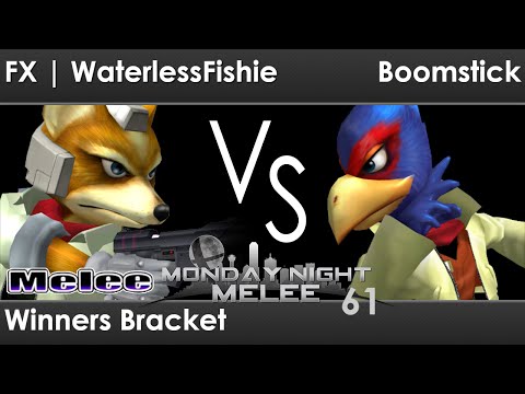 MNM 61 Melee - FX | WaterlessFishie (Fox) vs Boomstick (Falco) - Winners Bracket