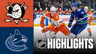 [검증마트] 3월25일 애너하임 밴쿠버 NHL 하이라이트