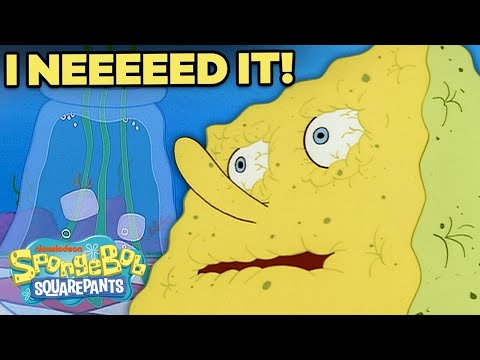 スポンジボブは水を必要とする！？?"I don't need it...I need it" フルシーン (SpongeBob Needs Water! ? "I Don't Need It...I Need It" Full Scene)