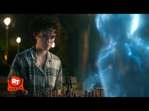 Ghostbusters: Frozen Empire (2024) - Cute Ghost Chess Scene | Movieclips