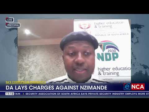 Democratic Alliance lays charges against Blade Nzimande