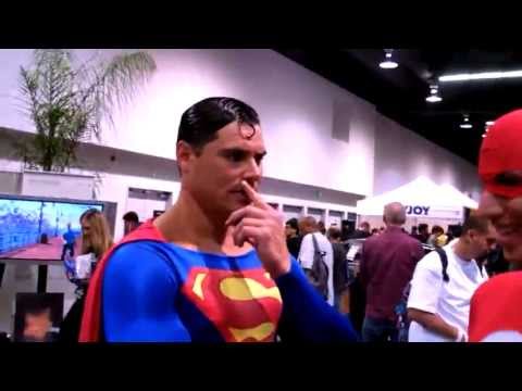 Adam West The Bat at Anaheim Comic Con