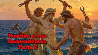 Posídon e Descendência: Ourea, Proseoous, Telquines, Anteu, Crisaor, Antifates, Caribdes.