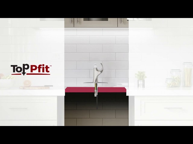 TopPfit - Easy Installation From Above Sink Faucet