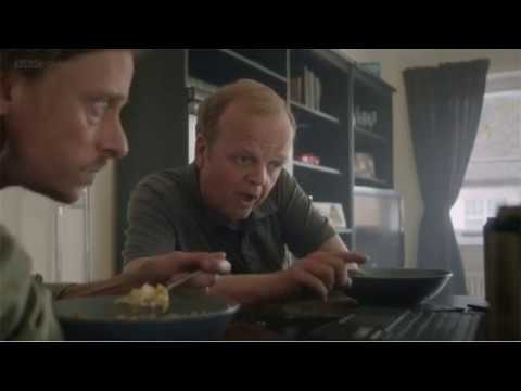 BBC Detectorists Map Research on Laptop s1e1