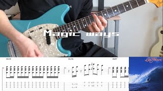 Tatsuro Yamashita - Magic Ways (guitar cover with tabs & chords)