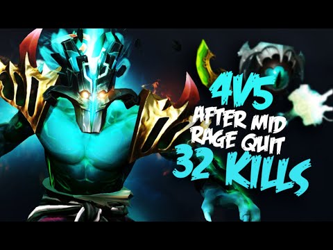 exthious - Juggernaut 32 Kills 4v5 Win | Dota 2 Immortal Rank 40 Gameplay