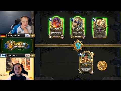 Bunnyhoppor vs Fenomeno | Hearthstone Grandmasters Europe Week 1 Day 2 | GAME 3