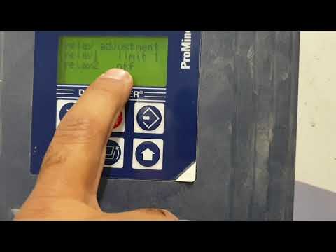 Prominent dulcometer Relay setting