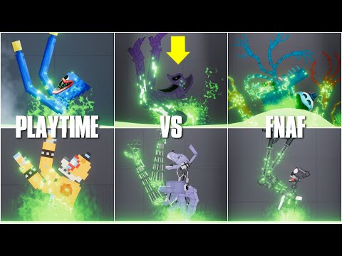 Poppy Playtime vs FNAF Animatic Falls into The Ultimate Acid Sea