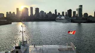 Seabourn Sojourn Cruise Ship Berthed In Port Of Montréal At Sunset September 26 2025