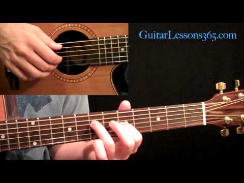 Kansas - Dust In The Wind Guitar Lesson Pt.2 - Chorus, Bridge & Outro