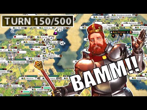 Civ 6 | Well That Was An Effective Strategy! See How It Went! – (#4 Deity Germany Civilization VI)