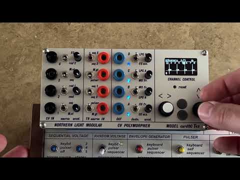 Northern Light Modular - CardOC T4.0 - CV Polymorpher [Buchla 208 Compatible] image 2