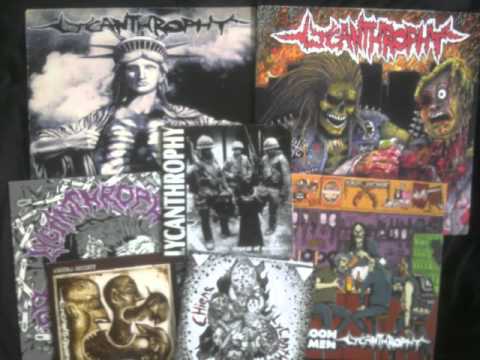 LYCANTHROPHY (czech rep.) 3 x split 7´´EP + split 2 x 10´´EP + split 12´´LP + 12´´LP