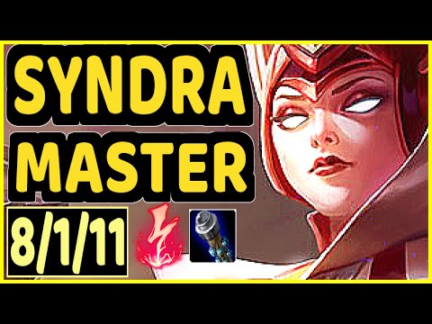 MILICA (SYNDRA) - 8/1/11 KDA GAMEPLAY - EUW Ranked MASTER