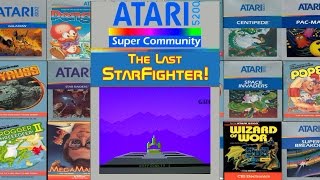 Atari 5200 Last Starfighter Prototype Gameplay!