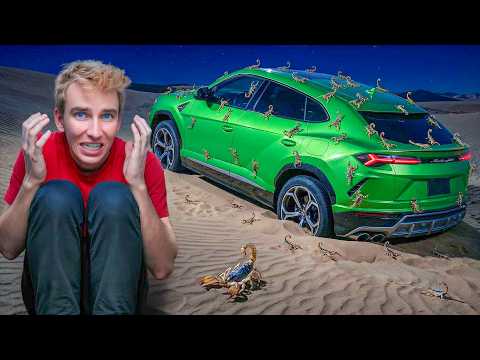 Lamborghini Broke Down in the Middle of the Desert!